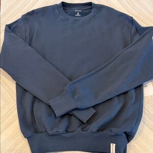 Kaveah Ombré Blue (Navy Tone) Oversized Fleece Sweatshirt – Junior M (10/12) NWT